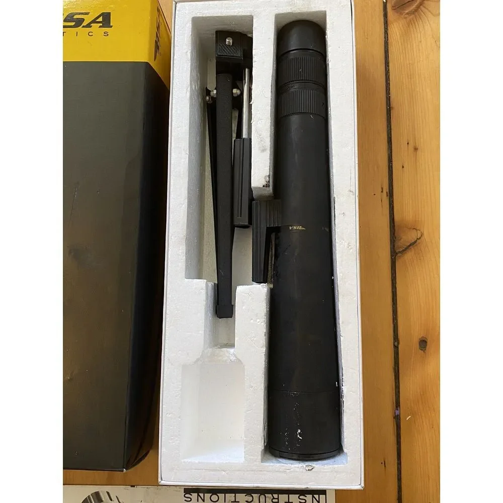 BSA Optics 15-45X50MM Deerhunter Deer Spotting Scope Hunting Outdoors DH15-45X50